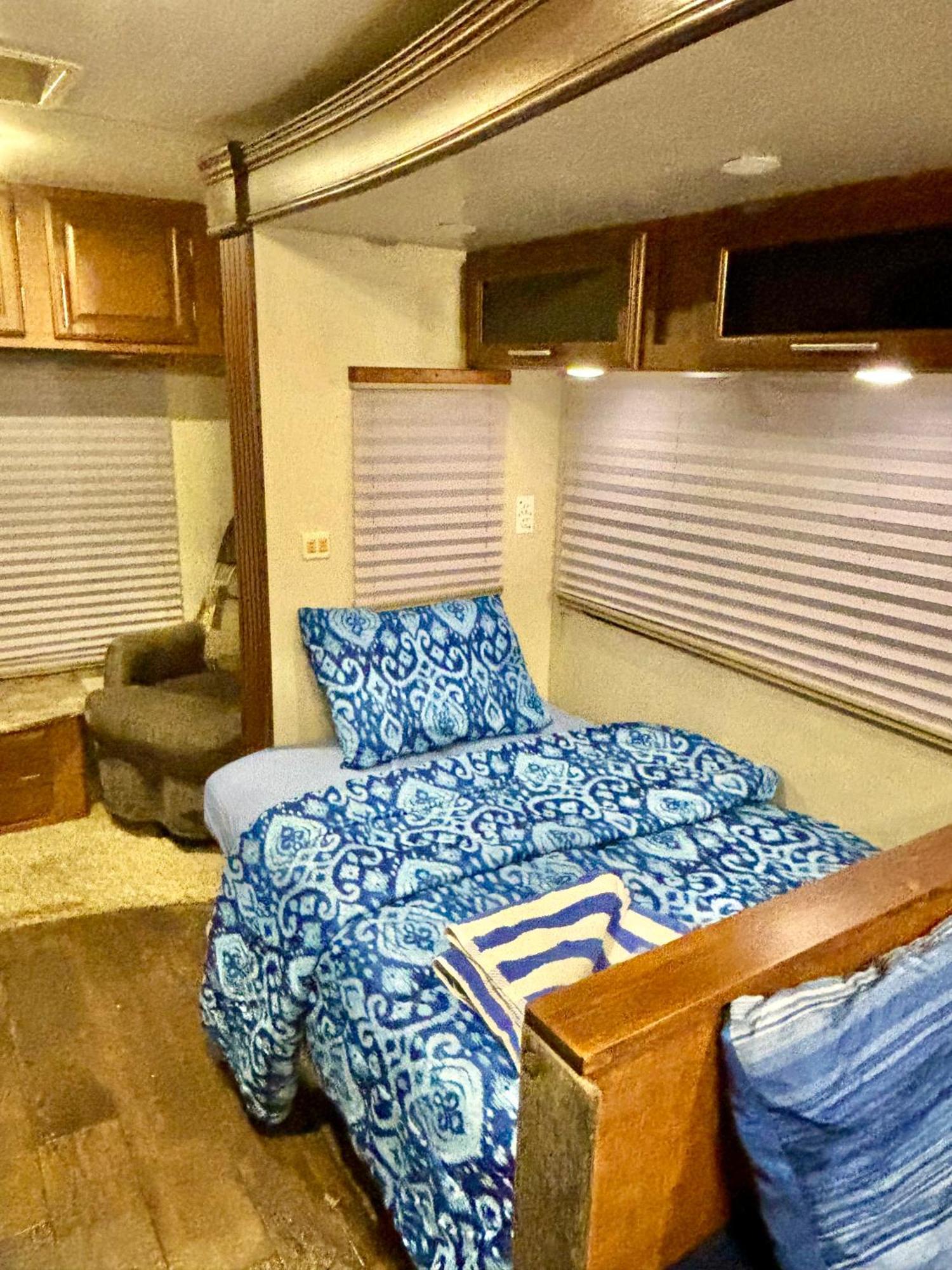 In Modern Rv Trailer Camping Los Angeles
