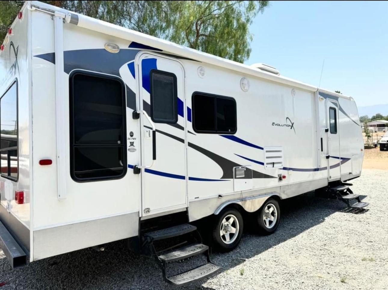 In Modern Rv Trailer Camping *