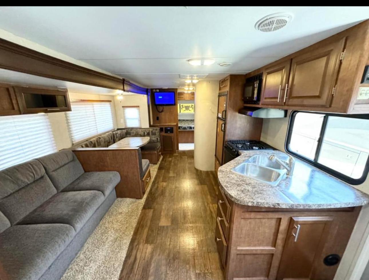 In Modern Rv Trailer Camping
