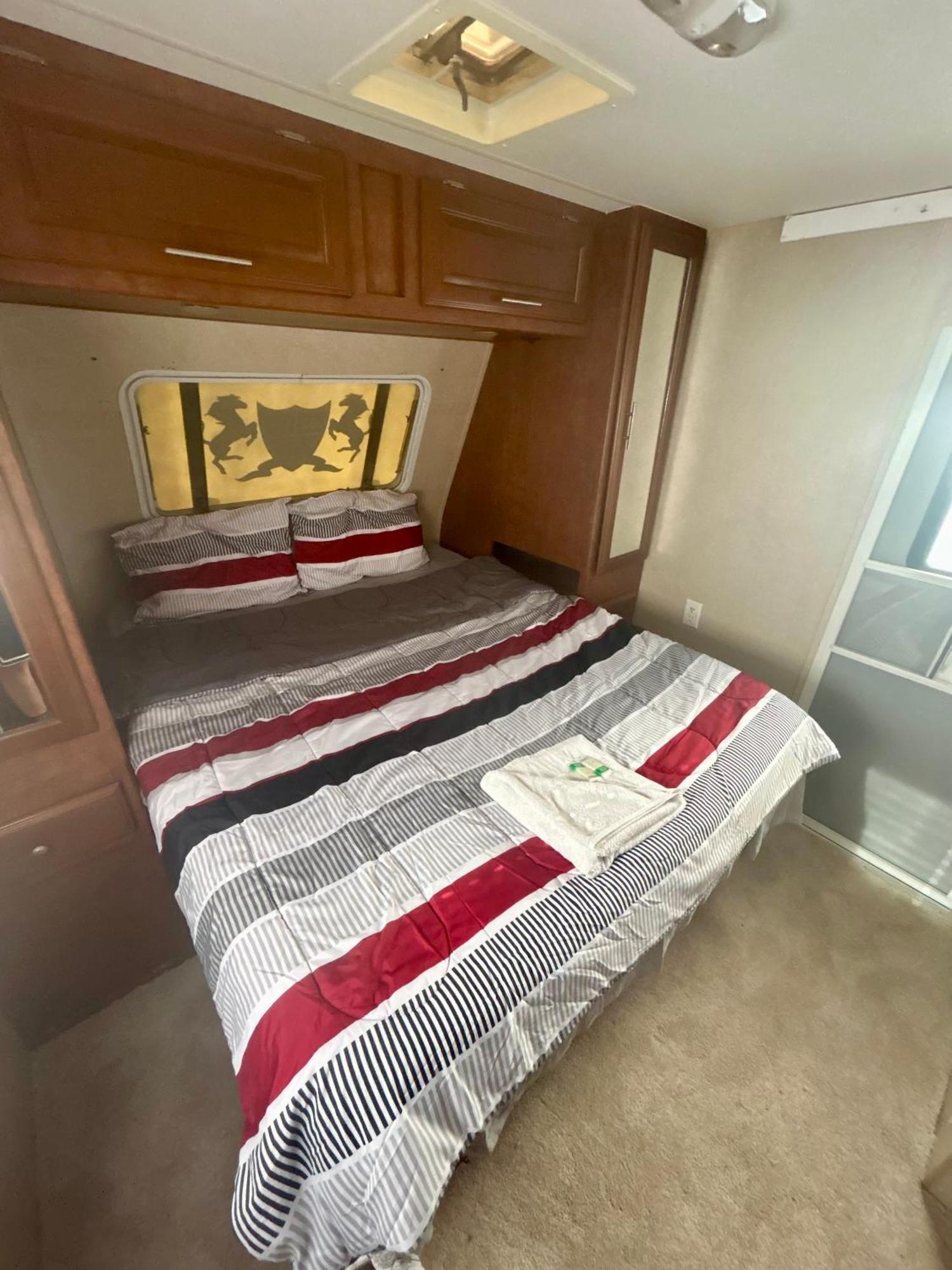 Camping In Modern Rv Trailer Los Angeles